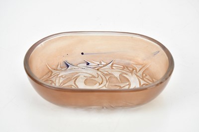 Lot 278 - RENE LALIQUE (1860-1945); an etched glass...