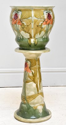 Lot 381 - MINTON; a Secessionist range jardinière on...