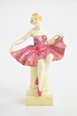 Lot 384 - LESLIE HARRADINE FOR ROYAL DOULTON; a rare...