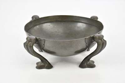 Lot 78 - ARCHIBALD KNOX FOR TUDRIC PEWTER; an arts &...