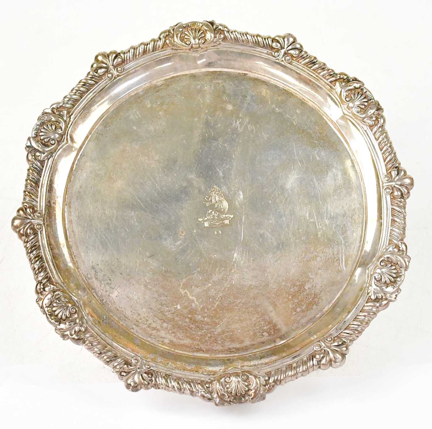 Lot 1138 - JAMES FRAY; a George IV hallmarked silver...