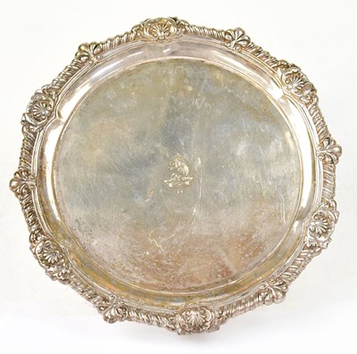 Lot 1138 - JAMES FRAY; a George IV hallmarked silver...