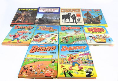 Lot 709 - THE BEANO; three books