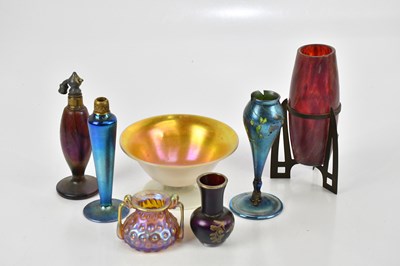 Lot 225 - LOUIS COMFORT TIFFANY; a favrile art glass...