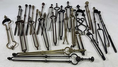 Lot 176 - A large collection of 19th century polished...