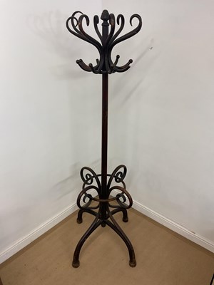 Lot 709 - A 19th century bentwood coat stand, height...