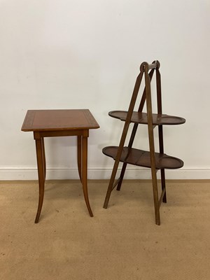 Lot 756 - A Laura Ashley occasional table with painted...