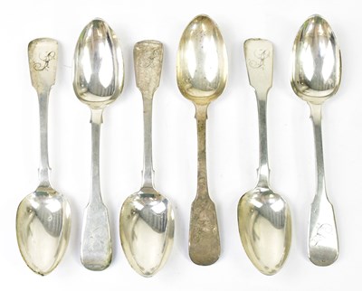 Lot 1095 - WILLIAM BATEMAN II; a set of six Victorian...