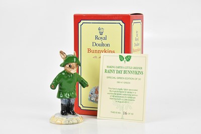 Lot 1571 - ROYAL DOULTON; a limited edition Bunnykins,...