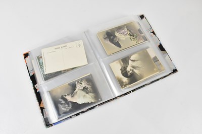 Lot 1795 - POSTCARDS; approximately one hundred cards...