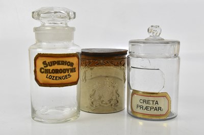 Lot 1434 - SUPERIOR CHLORODYNE LOZENGES; an advertising...