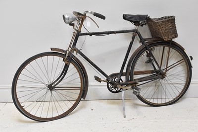 Lot 1295 - RALEIGH; a vintage Humber gentleman's bicycle.