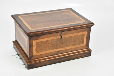 Lot 1357 - An Edwardian rosewood, maple and walnut work...