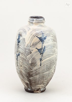 Lot 298 - JIM MALONE (born 1946); a stoneware bottle...