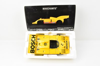 Lot 359 - MINICHAMPS; a 1:18 scale boxed Porsche 917/10,...