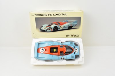 Lot 264 - AUTO ART MODELS; a 1:18 scale boxed model of a...