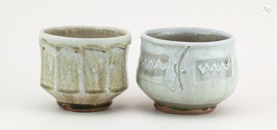 Lot 453 - MIKE DODD (born 1943); a stoneware bowl...