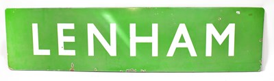Lot 735 - A large early 20th century green enamel...