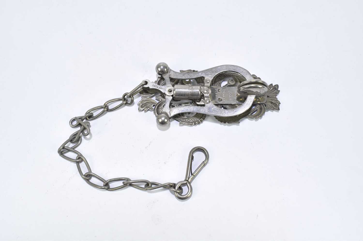 Lot 71 A Victorian Fyfe's patent skirt lifter.