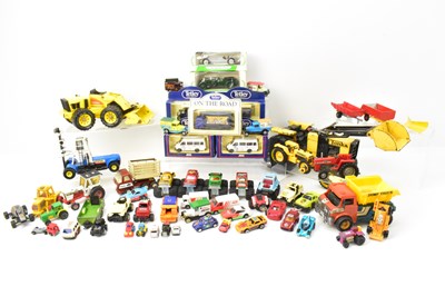 Lot 251 - A quantity of mixed playworn diecast metal and...