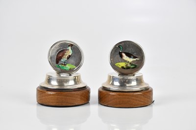 Lot 2047 - LEVI & SALAMAN; a pair of George V hallmarked...