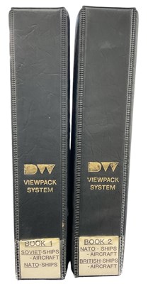 Lot 487 - An album containing nineteen pages of negative...