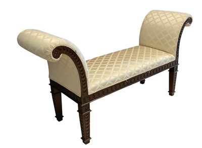 Lot 7 - An early 20th century George III style carved...