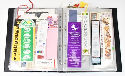 Lot 1038 - A collection of vintage advertising bookmarks.