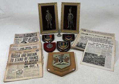 Lot 103 - WORLD WAR II INTEREST; a collection of...
