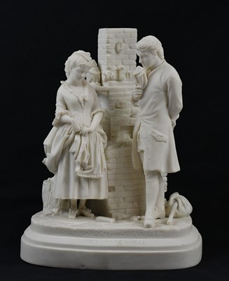 Lot 1685 - DANIEL CHESTER FRENCH; a 19th century Parian...