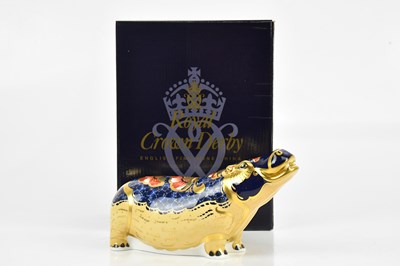 Lot 2443 - ROYAL CROWN DERBY; an Exclusive Gold Signature...