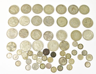 Lot 1220 - A quantity of half-silver UK coinage, to...