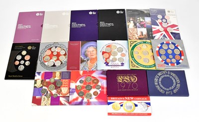 Lot 1232 - A collection of annual year packs, and...