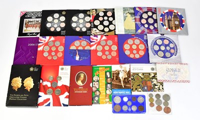 Lot 1233 - A collection of annual year packs and...