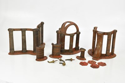 Lot 1315 - MUSGRAVE; a late 19th century cast iron and...