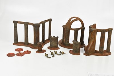 Lot 1316 - MUSGRAVE; a late 19th century cast iron and...
