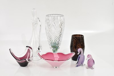 Lot 2390 - STRATHEARN; an art glass vase of ovoid form,...