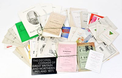 Lot 1039 - A collection of theatre programmes and...