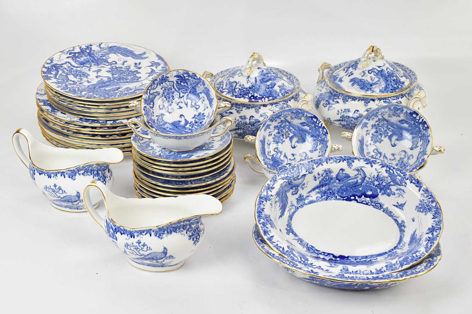 Lot 2626 - ROYAL CROWN DERBY; a part dinner service...