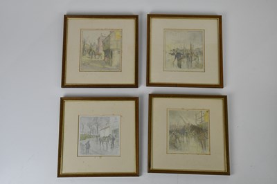 Lot 2300 - ATTRIBUTED TO FRANK REYNOLDS (1876-1953); four...