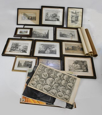 Lot 2175 - A collection of 19th century and later prints...