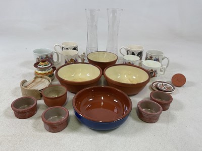 Lot 310 - BRANNAM WARE; a small group of Barnstaple...