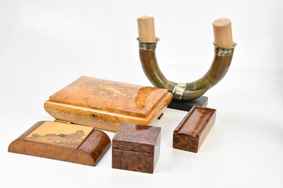 Lot 1452 - An early 20th century taxidermy and silver...