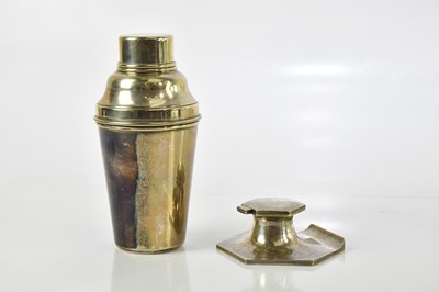 Lot 2421 - WALKER & HALL; a hallmarked silver Capstan...