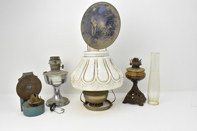 Lot 74 - A late 19th/early 20th century large ceiling...