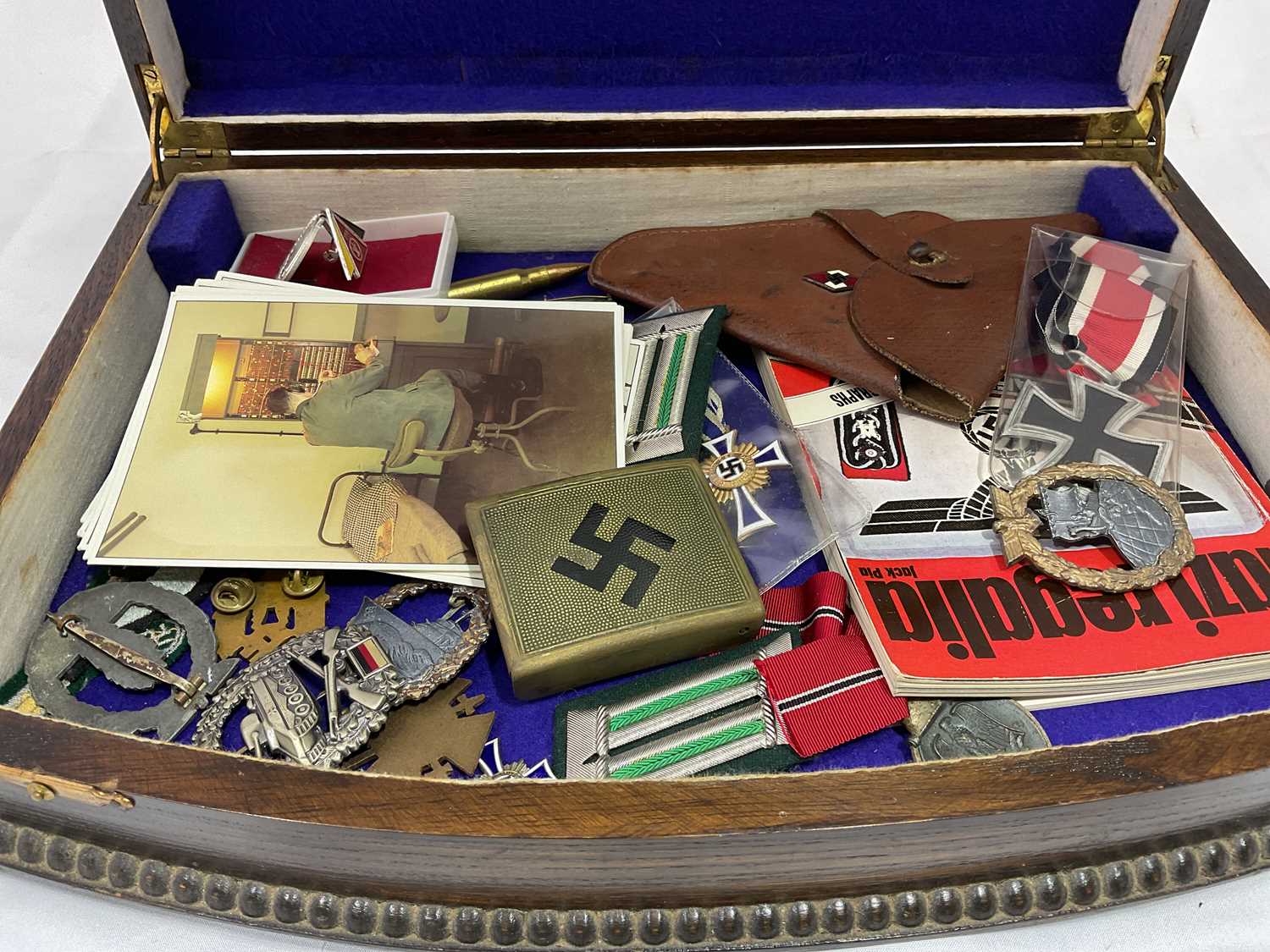 Lot 122 - A group of Third Reich memorabilia including...