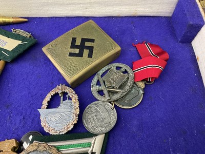 Lot 122 - A group of Third Reich memorabilia including...