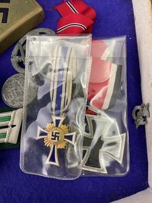 Lot 122 - A group of Third Reich memorabilia including...