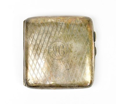 Lot 1127 - F D LONG; a George V hallmarked silver...