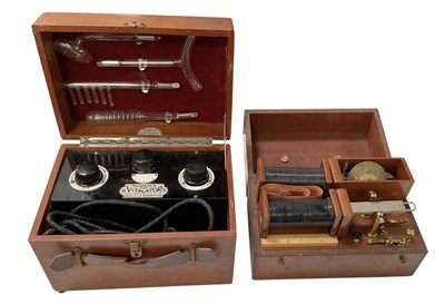 Lot 485 - A cased early 20th century Roger's Electro...